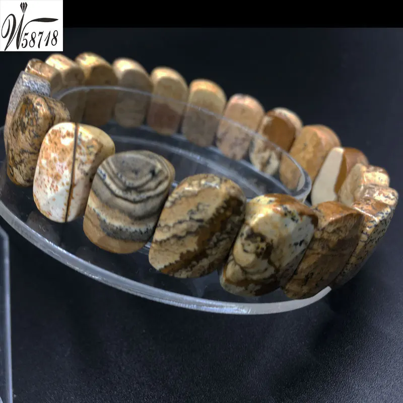 Опал Jaspe кристалл золотой камень авантюрин унакит Howlite Flourite Сердолик художественные бусины стрейч браслет 71/" PWB639
