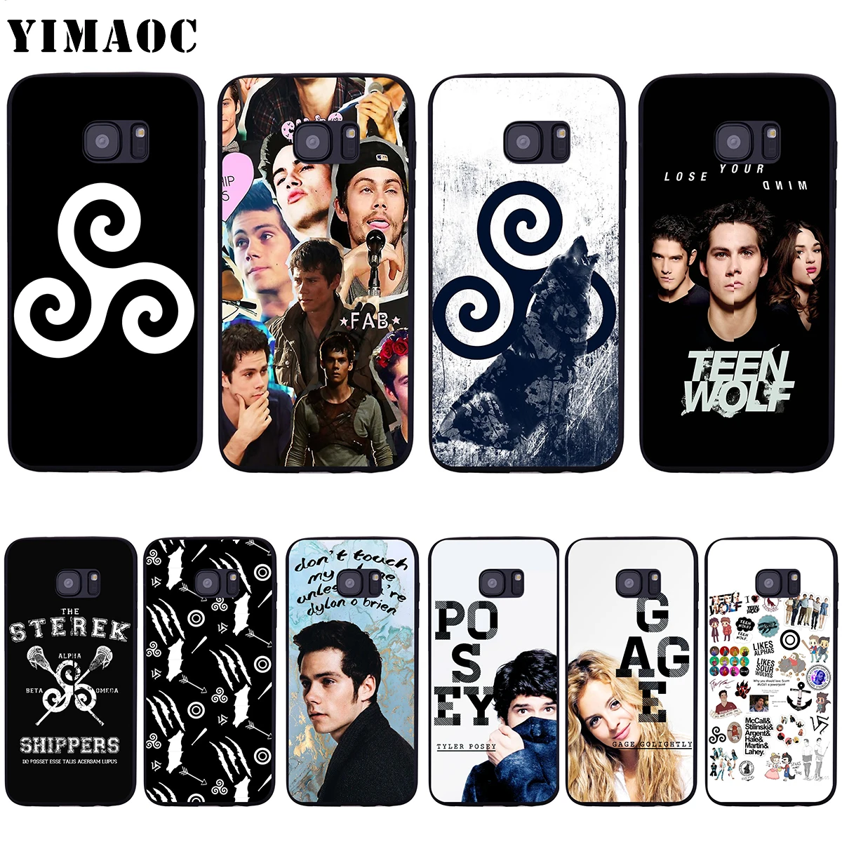 Мягкий силиконовый чехол YIMAOC для Samsung Galaxy S6 S7 Edge S8 S9 Plus A3 A5 A6 Note 8 9|Бамперы| |