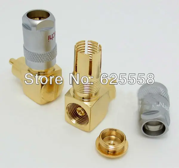 2 шт. 90-градусный L-образный RCA AV Штекерный адаптер | Электроника