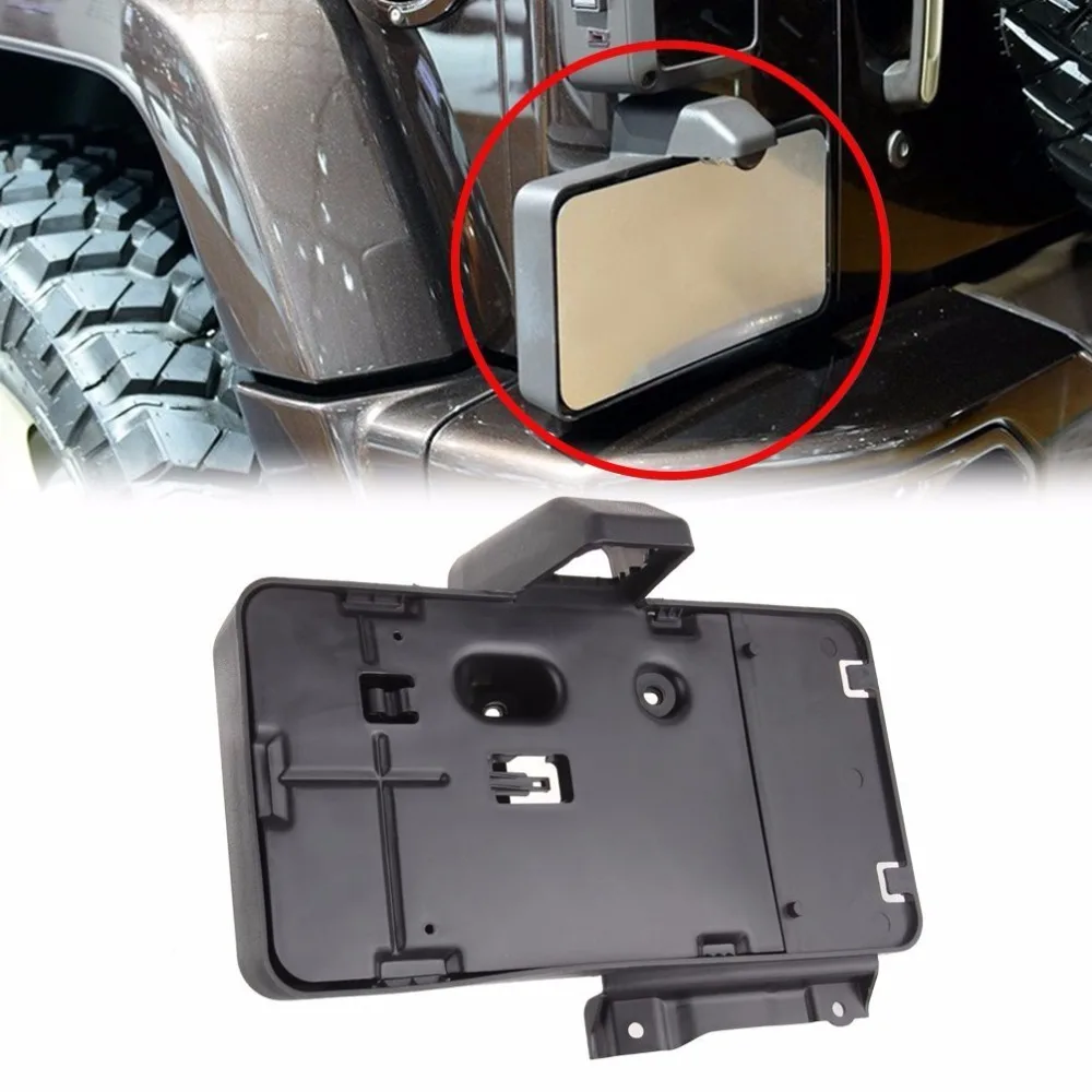 Черный держатель для заднего номерного знака кронштейн Jeep Wrangler JK 2007 2016 Монтажный