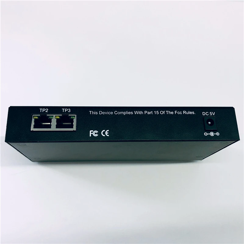 Коммутатор Gigabit Ethernet промышленного класса 4 порта 1 25 ГГц волоконно оптический
