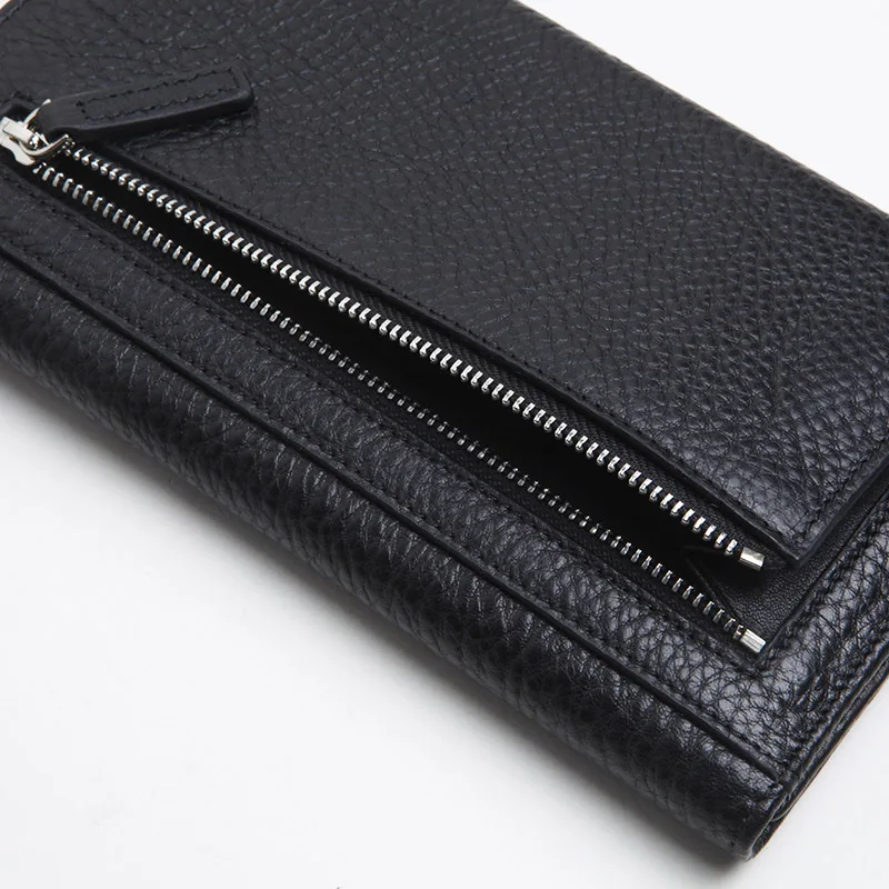 LANSPACE мужской кожаный бумажник мультихолдер ручной работы кошелек брендовый