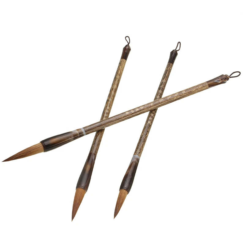 3 шт. размера китайская Ручка для письма набор кистей каллиграфии Волчья