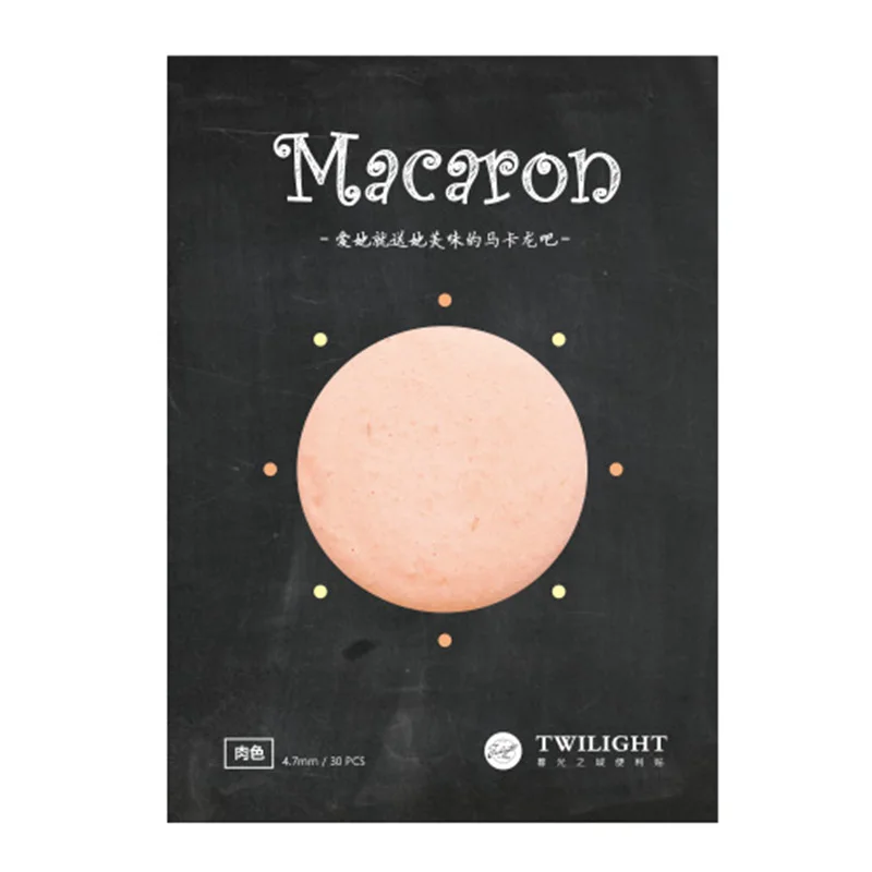 48 шт./партия, винтажный блокнот Macaron memo, Цветная Клейкая наклейка для торта, заметка, дневник, стикеры, офисные аксессуары, школьные принадлежности FM693