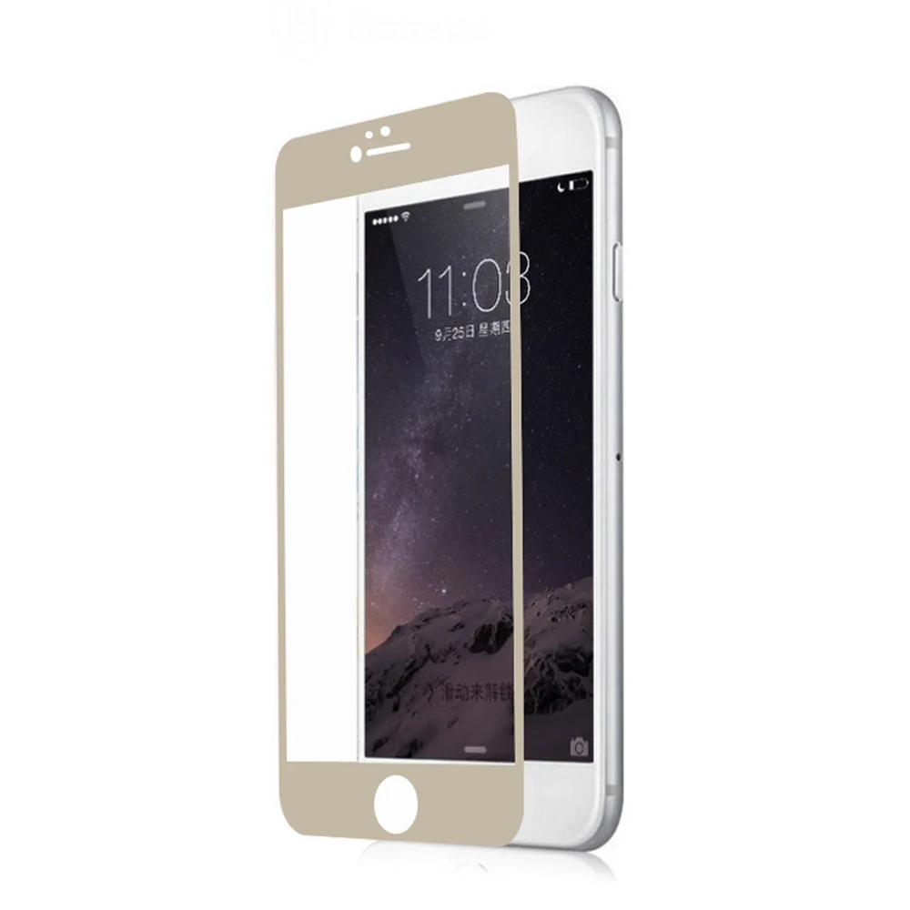стекло на айфон 6 а также 7 закаленное Стекло для iPhone S Plus защитный фильм полное