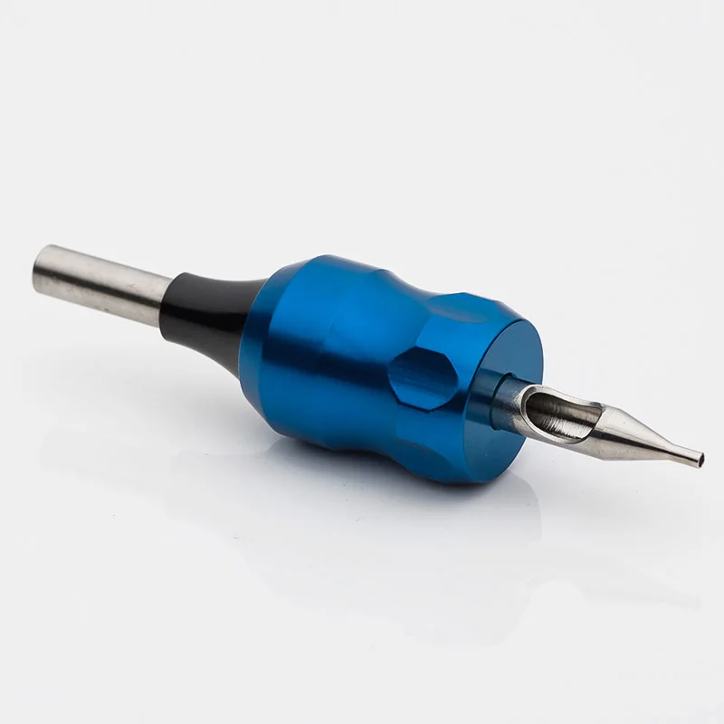 Совершенно новая ручка для тату из алюминиевого сплава 28 мм татуировки с трубкой