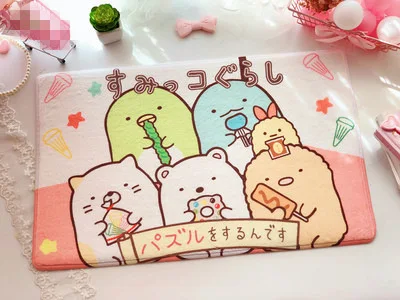 IVYYE 1 шт. Doraemon gudetama аниме ковер украшения дома мягкие ковры мультфильм коврики на пол для спальни Ванна плюшевые ковры коврик