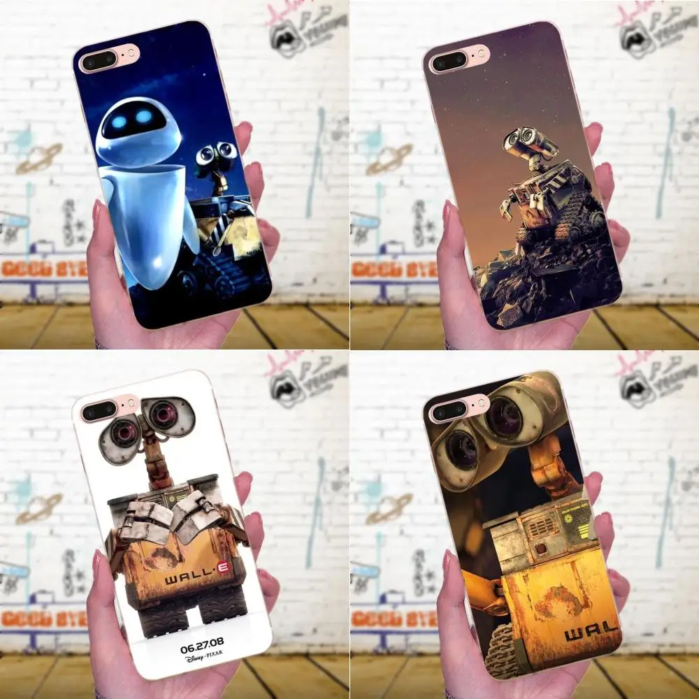 Wall e Robot E Симпатичный мягкий художественный принт для Galaxy J1 J2 J3 J330 J4 J5 J6 J7 J730 J8 2015 2016