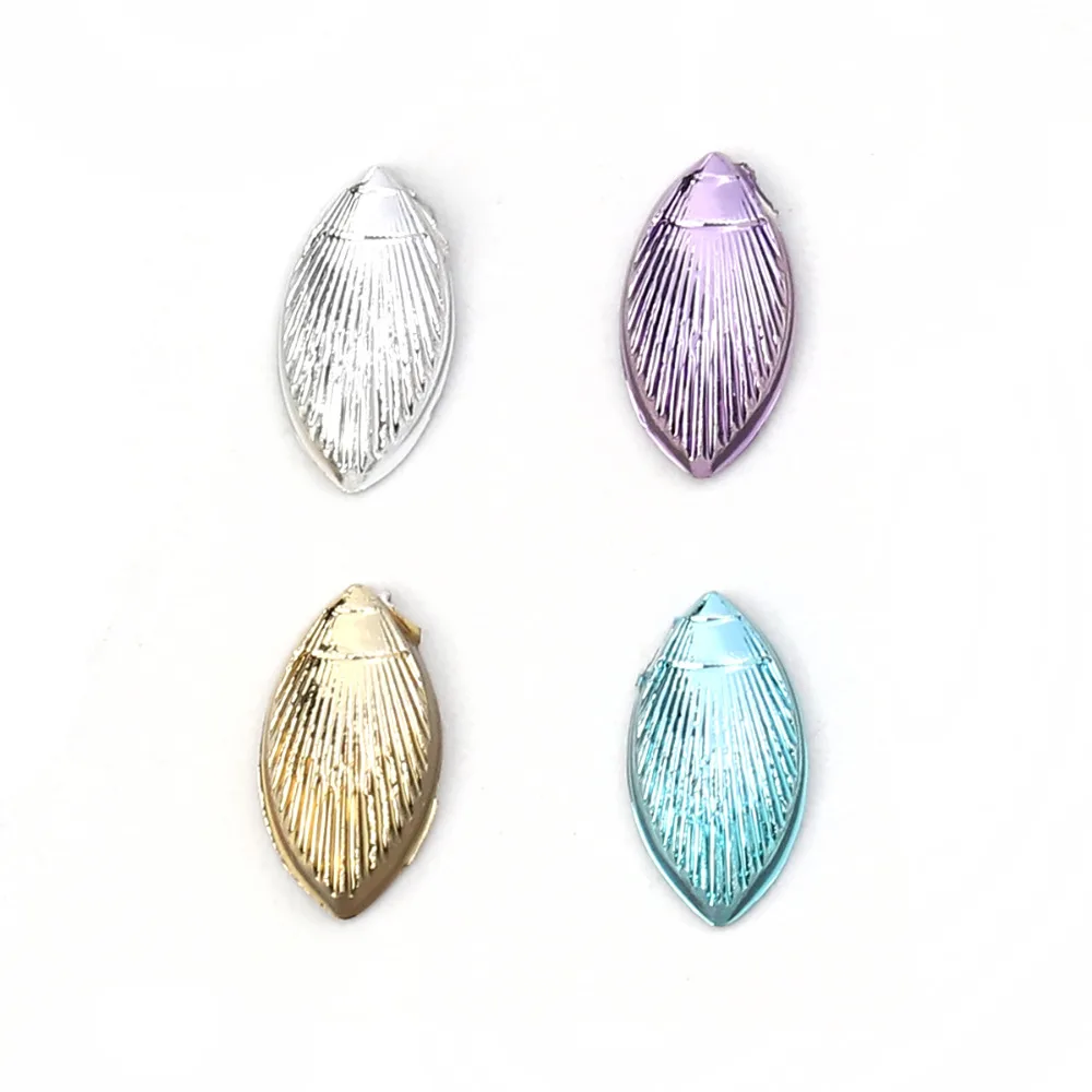 Doreen Box акриловое купольное уплотнение кабошон Золотое перо цветные аксессуары 10