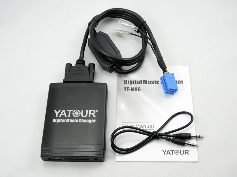 Yatour YT M06 автомобиль цифровой музыки для смены Renault Siemens VDO Dayton 8 контактный головное