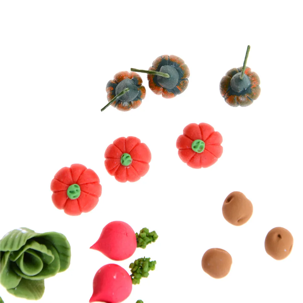 20PCS/set Funny Kitchen Fruit Vegetables Food Toy Cutting Set Kids dollhouse Pretend Role Play Simulation Toys | Игрушки и хобби