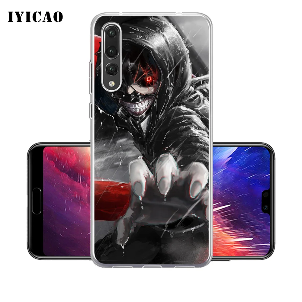 IYICAO Uta Tokyo Ghoul мультяшный Мягкий силиконовый чехол для телефона Huawei P30 P20 Pro P10 P9 P8 Lite