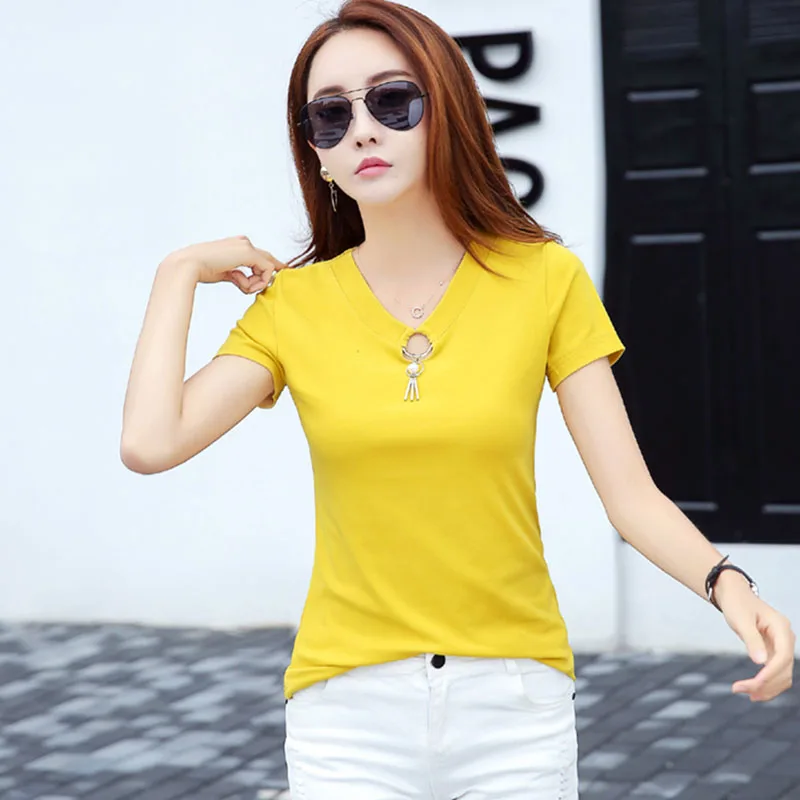 BOBOKATEER женская футболка с коротким рукавом 2020 лето хлопок camisetas mujer тонкая haut femme