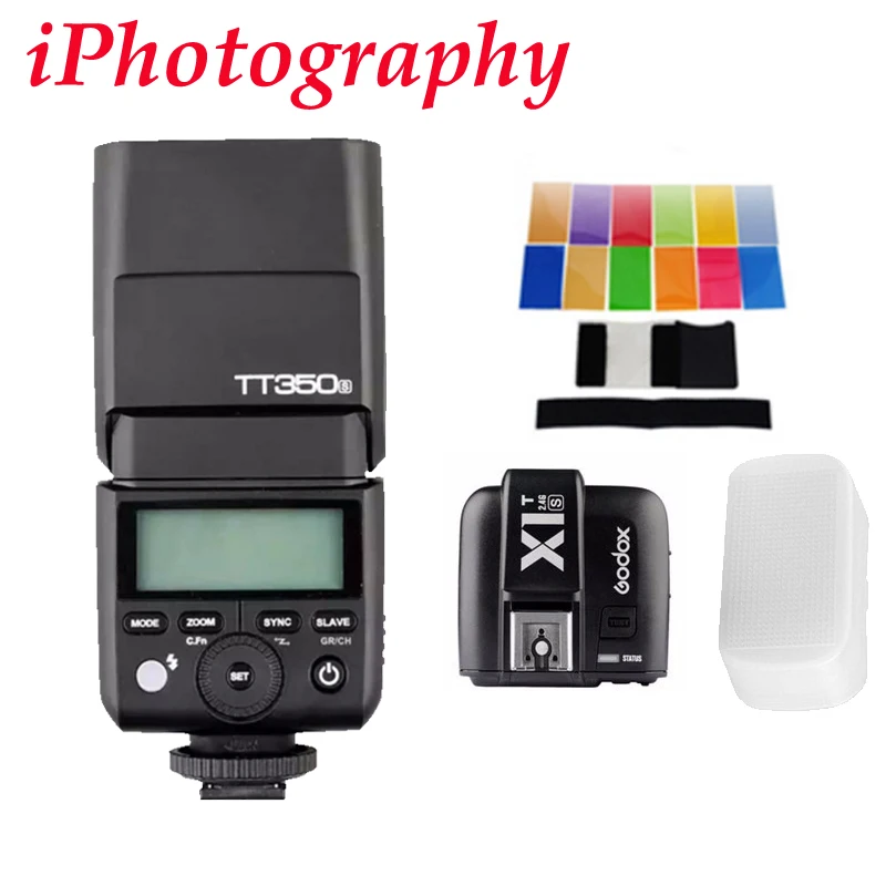 

Godox TT350S 2.4G HSS 1/8000s TTL GN36 Wireless Speedlite Flash with X1T-S trigger for Sony A7 A7R A7S A7R II A7S II A6300 A6000