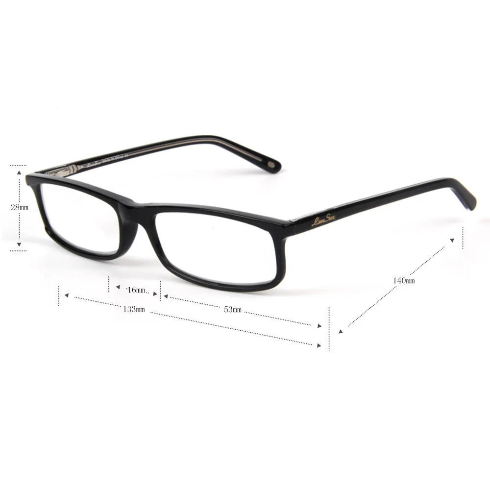 LianSan винтажные Ретро ацетатные очки для чтения женские и мужские пластиковые