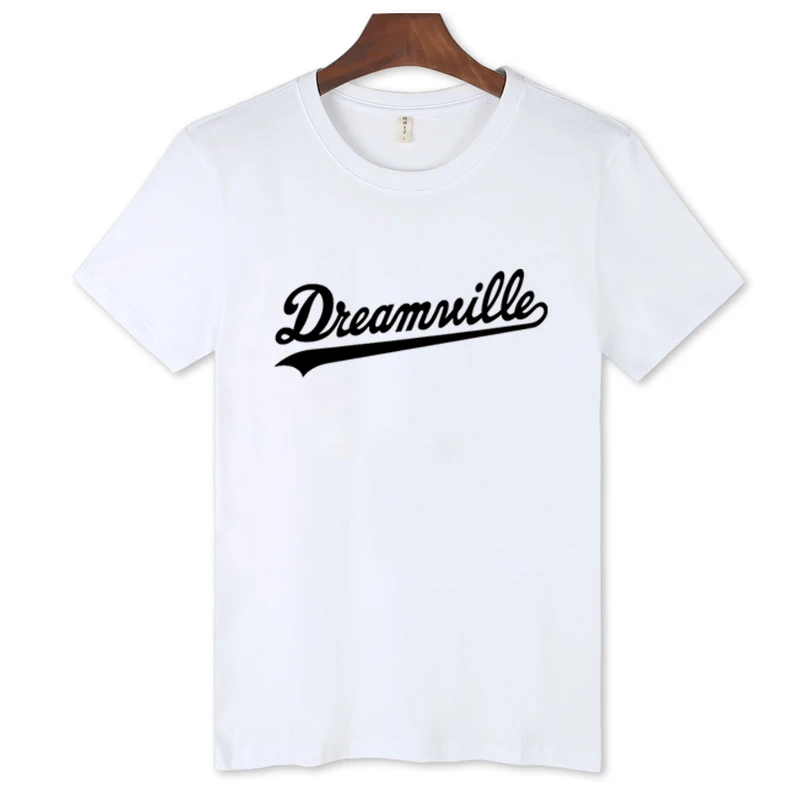 Высокое Качество Dreamville Футболки Мужчин О Шеи С Коротким Рукавом мужская Футболка