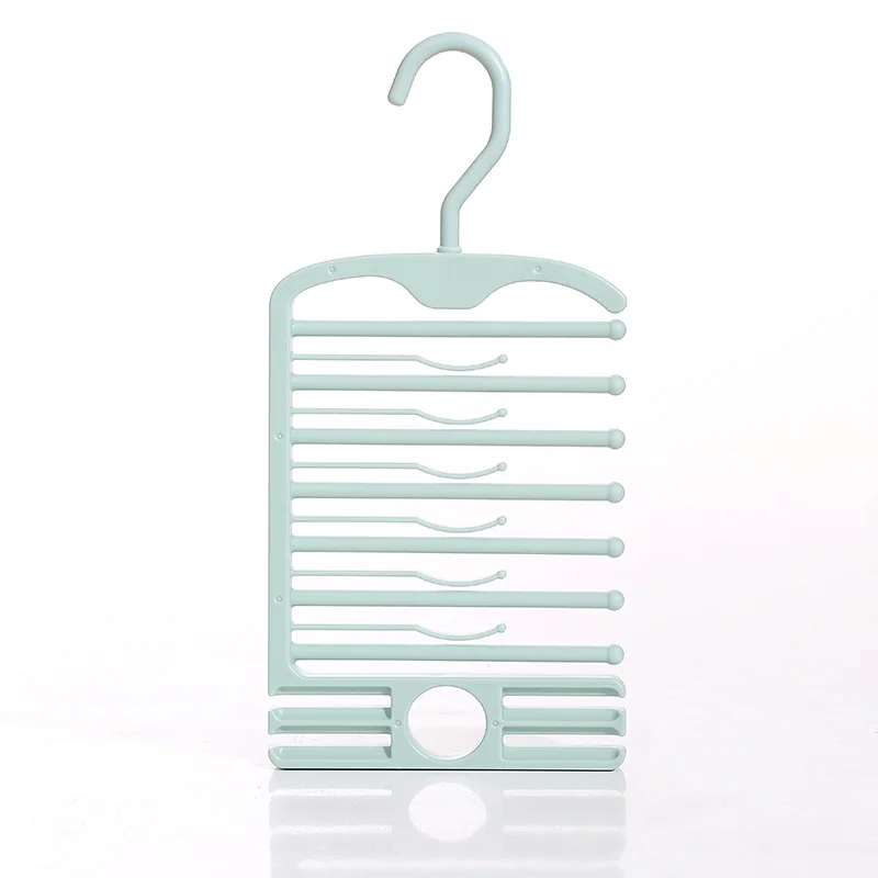 

2pcs/lot 34.5cm Plastic Scarf Frame Hanger Multi-function Creativity Rack Hat Hook Silk Towel Rack Tie Belt Racks
