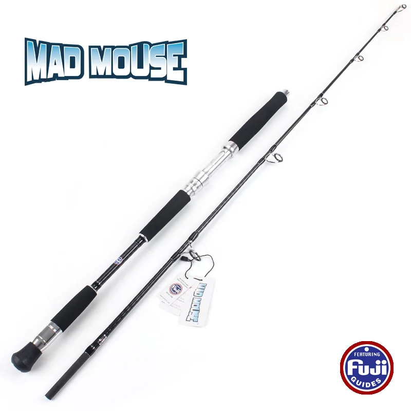 Новая японская рыболовная удочка MAD MOUSE для джиггинга Fuji 1 68 м 9 различная