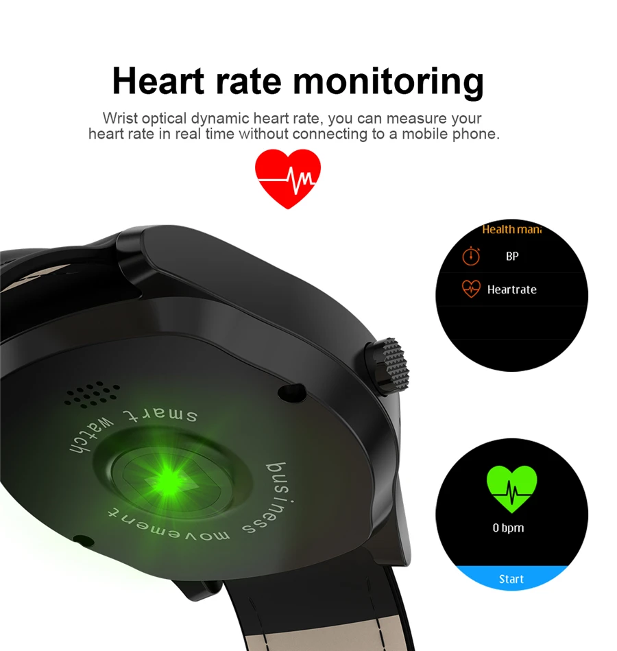 Новинка, DT19, Bluetooth, Смарт часы, мужские кожаные Наручные часы, с циферблатом, пульсометром, кровяное давление, спортивные, фитнес-трекер, умные часы