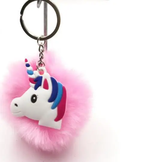 1 шт. Единорог вечерние плюшевый брелок для ключей на день рождения украшения
