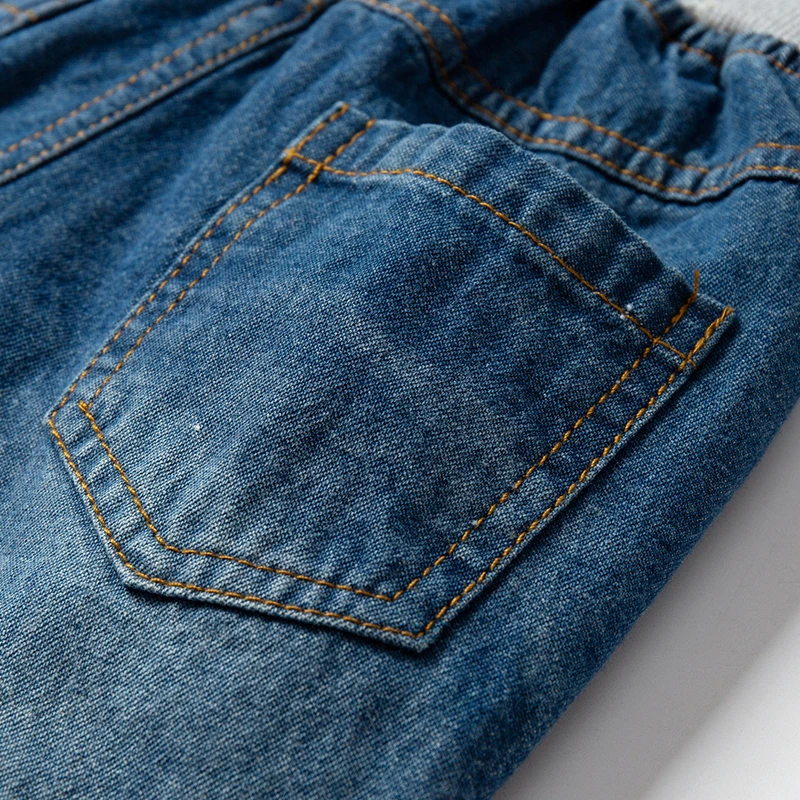 

Baby Boys Gentleman Outfit Short Sleeve Stripe Polo Shirt With Suspender And Jeans 2 pcs Summer Clothes Set