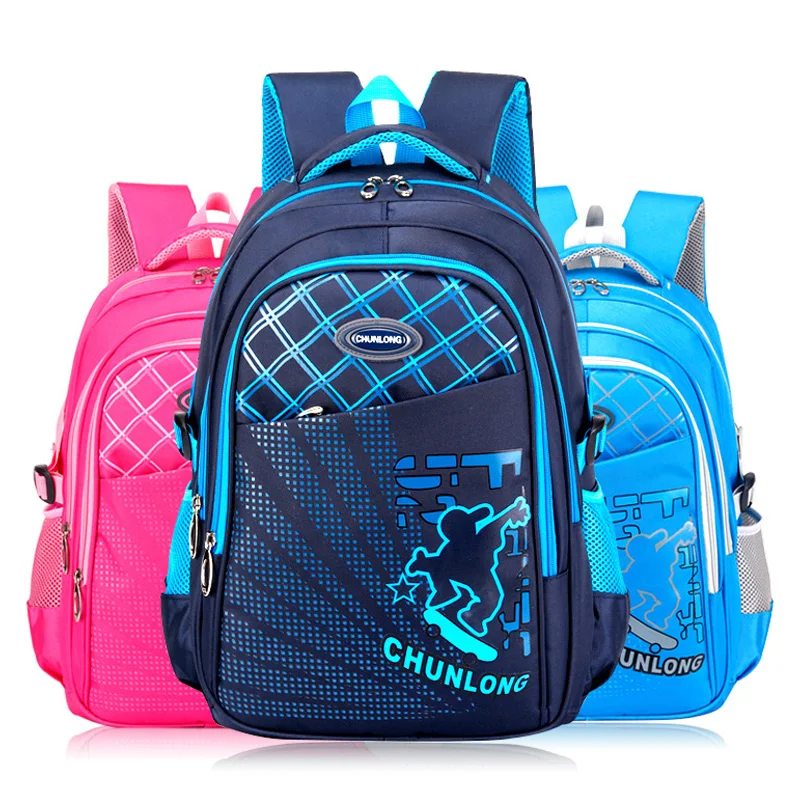 Waterproof School Backpack For Children Large Capacity Girl Bags kids Girls Student Mochila Infantil | Багаж и сумки