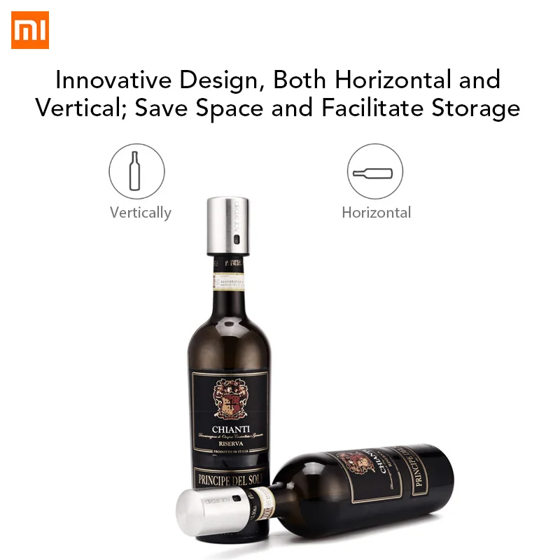 XIAOMI Circle Joy Smart Wine Stop per из нержавеющей стали вакуумная память Electric Corks Bar Tools