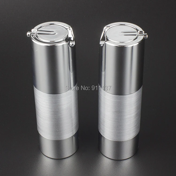 50PCS sliver 30ml airless pump packaging for cosmetic plastic 30 ml bottle with round 30ML dispenser | Красота и здоровье