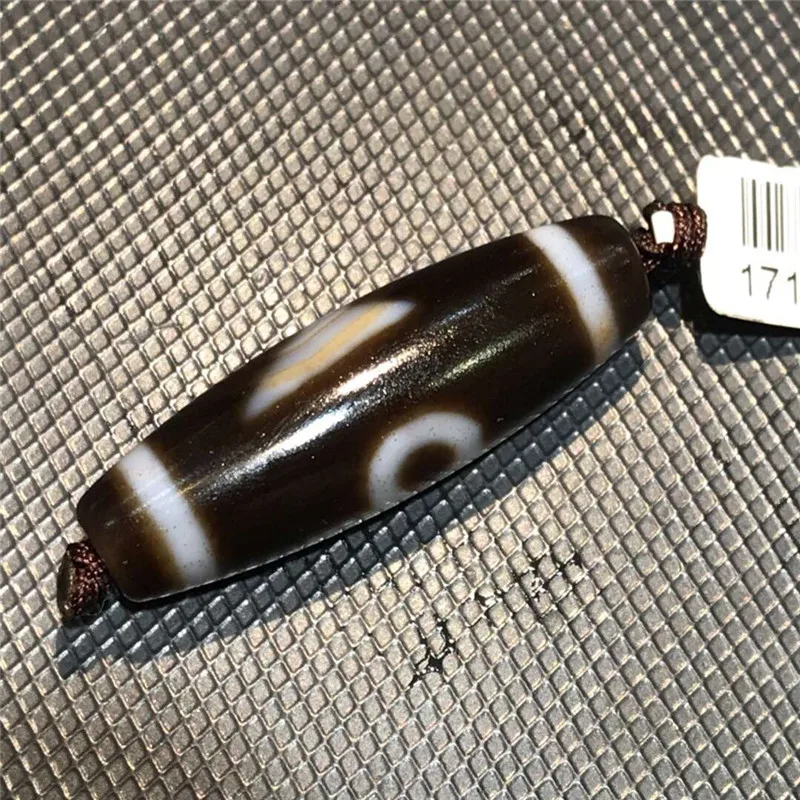 190223-1 Lightnin five eyes Natural Agate Dzi Ji Beads Powerful Amulet Collectible Real Tibet Fengshui Free Shipping | Украшения и