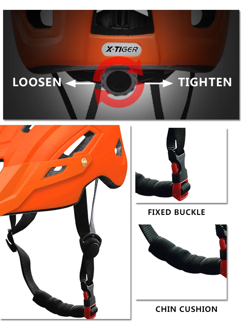 X-TIGER, велосипедный шлем TRAIL XC, велосипедный шлем в форме, MTB, велосипедный шлем, дорожный горный велосипед, шлемы, защитная Кепка для мужчин и женщин