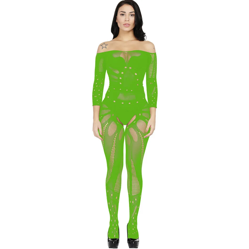 Green MS, сексуальные боди-чулки ragdoll, черное сексуальное ночное белье, эротическое нижнее белье, одежда для сна, интимное кимоно, Секс продукт, без бретелек, Тедди - Цвет: Green