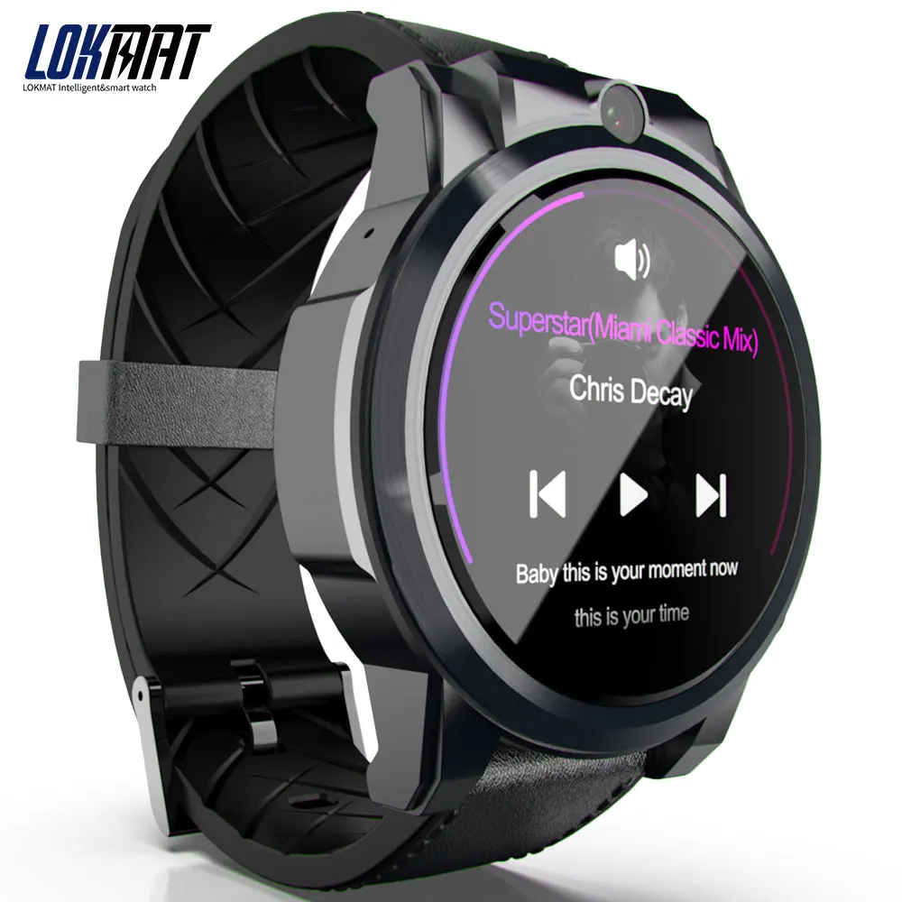 Lokmat X360 4G Смарт-часы, двойной Камера 3 ГБ+ 32 Гб Видео Звонок MT6739 Android 7,1 BT gps 4 аппарат не привязан к оператору сотовой связи глобальная лента Часы 1,6 дюймов Дисплей