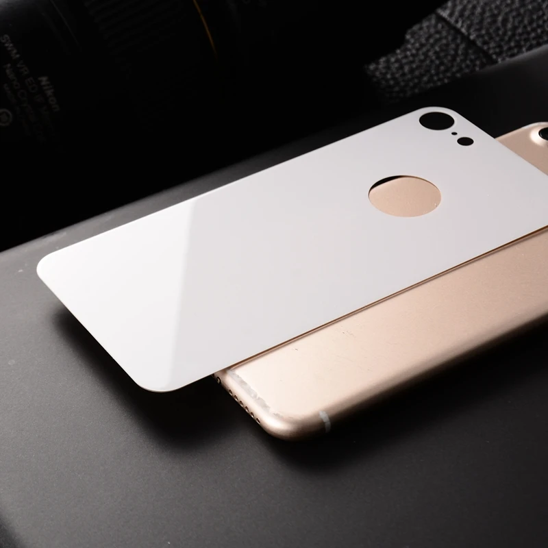 OLLIVAN задняя крышка из закаленного стекла для iPhone X 8 Plus Защитная пленка экрана