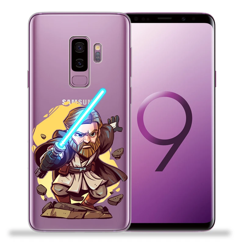 Звездные войны для крышки samsung Galaxy S9 S8 S10 плюс S7 S6 край S10 Lite Примечание 8 9 Дарт Вейдер R2-D2 йода Мягкая Обложка Etui - Цвет: 21