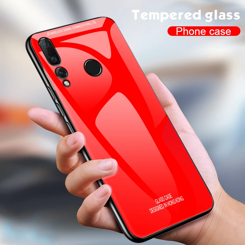 Зеркальный чехол со стеклом для huawei Nova 4 mate 20X10 Pro 3e 3 P20 Lite P10 Plus P Smart Cover Honor 8 9 8X lite Y9