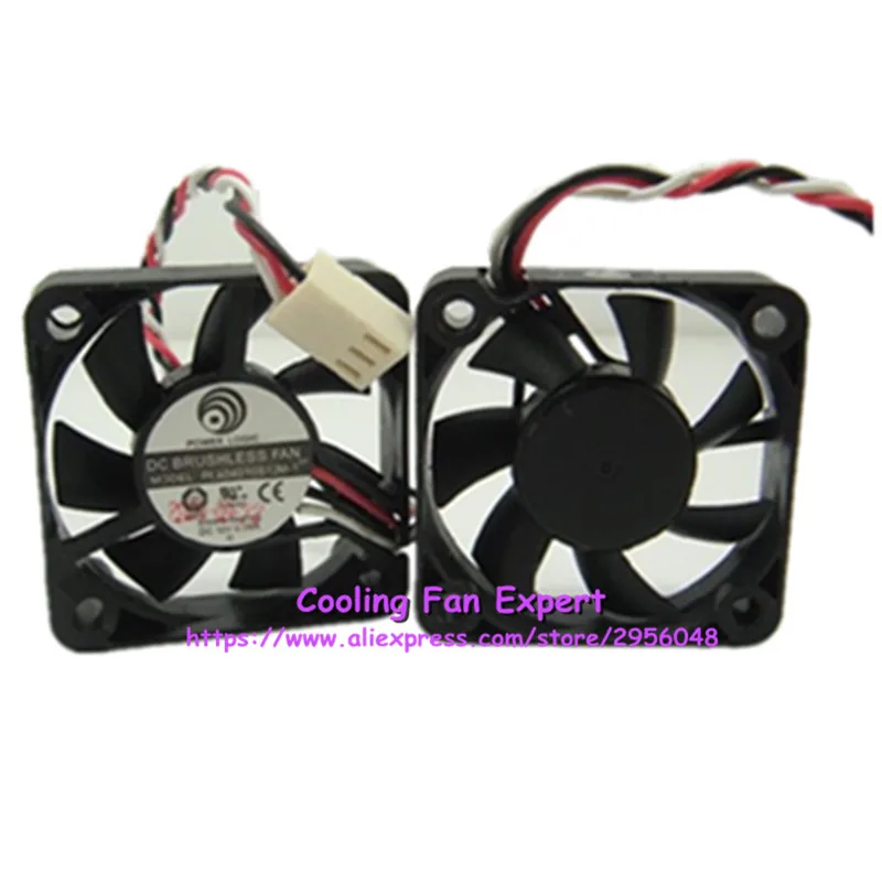 Power Logic PLA04010S12M-1 тихий вентилятор охлаждения DC 12V 0.08A 5000RPM 4010 40*40*10 мм 3 провода |