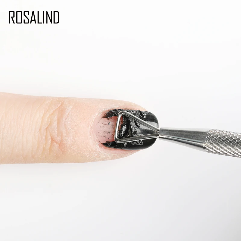 Толкатель для кутикулы ROSALIND 1 шт. ручка удаления инструмент маникюра УФ-гель