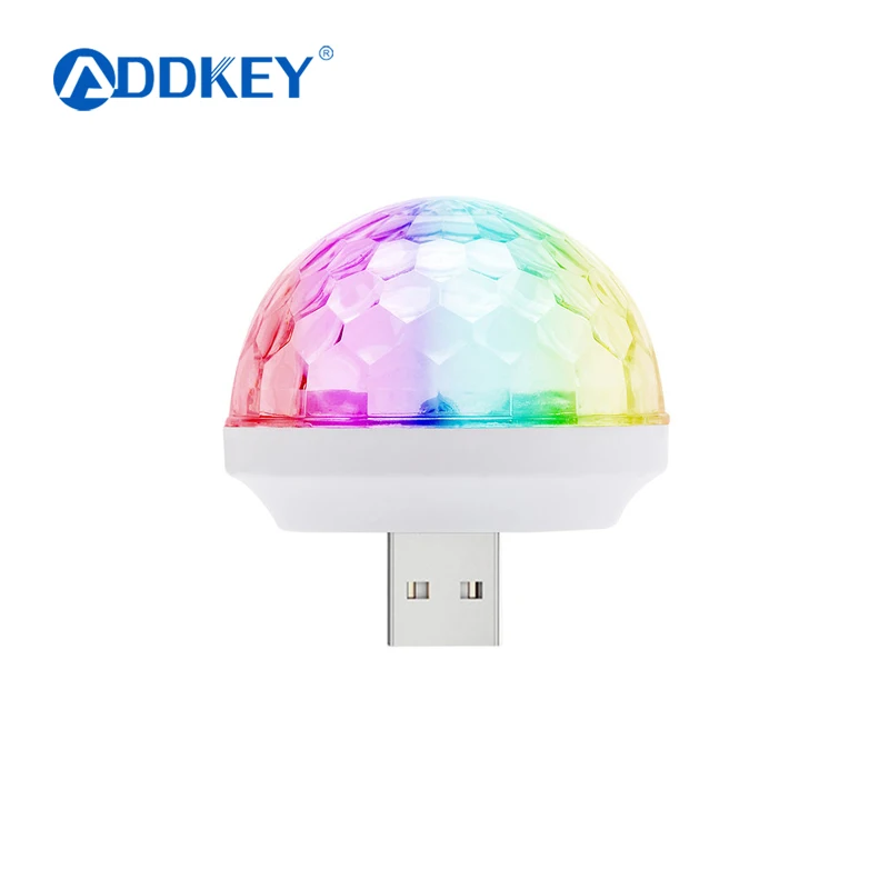 Натуральная кожа мини USB вечерние светильник s чешское стекло диско шар