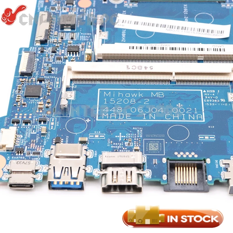 Материнская плата NOKOTION NB.G7A11.003 NBG7A11003 для ноутбука acer Aspire женская 15208-2 448.06J04.0021 SR2EX