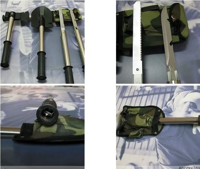 Четыре в одном многофункциональная лопата инженер Лопата Специальные палатки