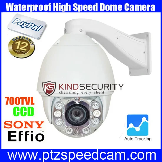 7 &quot водонепроницаемый 1/3 SONY EFFIO 700TVL 27X зум автоматическое слежение высокая