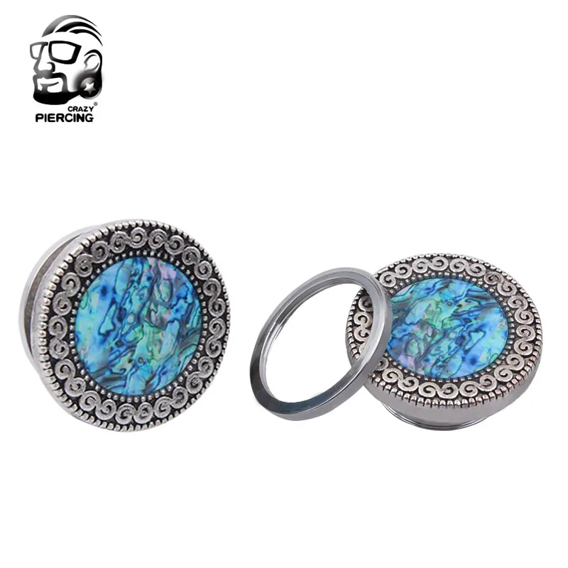 1 пара нержавеющая сталь ракообразная бумага Однорядный винт с камнем задняя