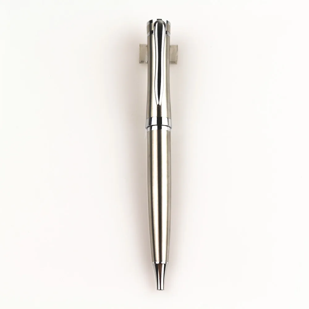 Baoer classic 3035 Серебристая нержавеющая сталь бизнес пишущая поверхность шариковые ручки новые