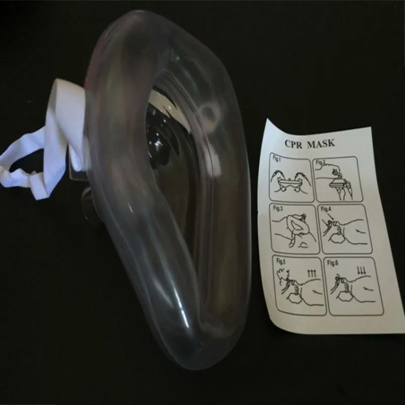 2 шт реаниматор с подачей воздуха спасения CPR маска первой помощи карман сердечно