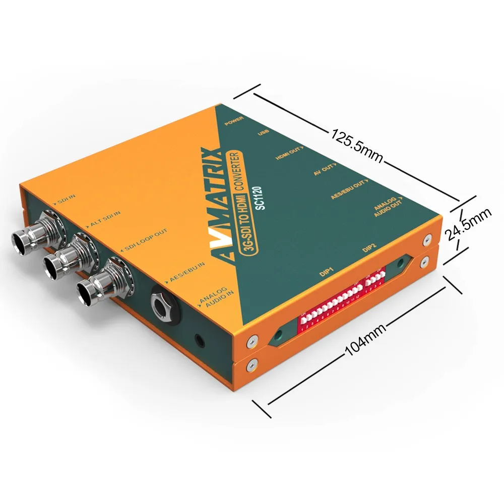 AVmatrix MV0430 Масштабирование 4 канала 3G-SDI мультипросмотра, 3G-SDI Масштабирование конвертер и мультипросмотра, SDI Преобразование HDMI