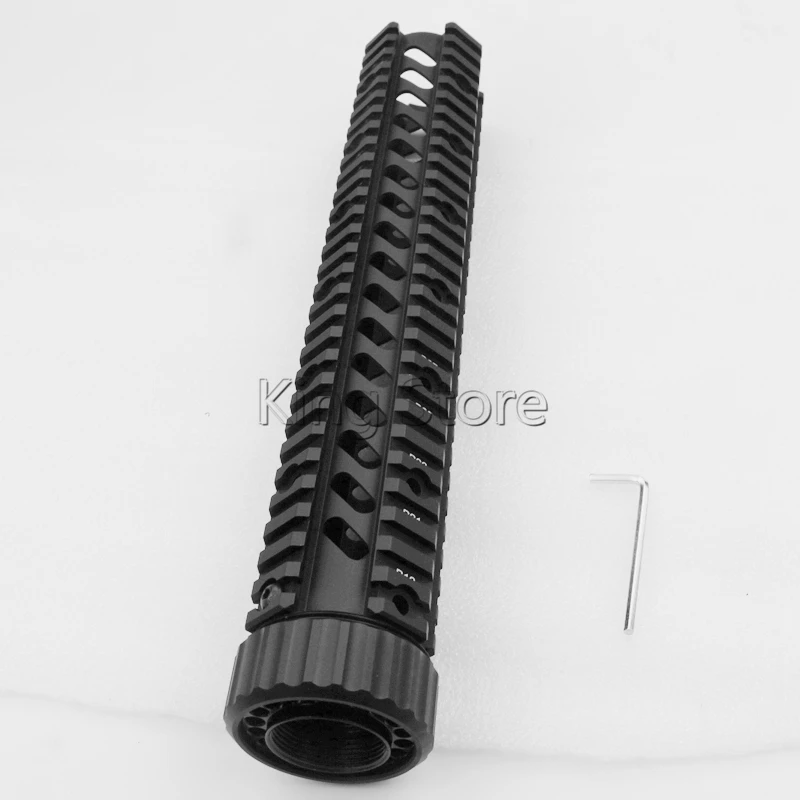Высокое качество Тактический M4 AR15 свободном 12 дюймов Handguard Quad Rail. 223/5. 56 Пикатинни Сфера горе Float рук гвардии
