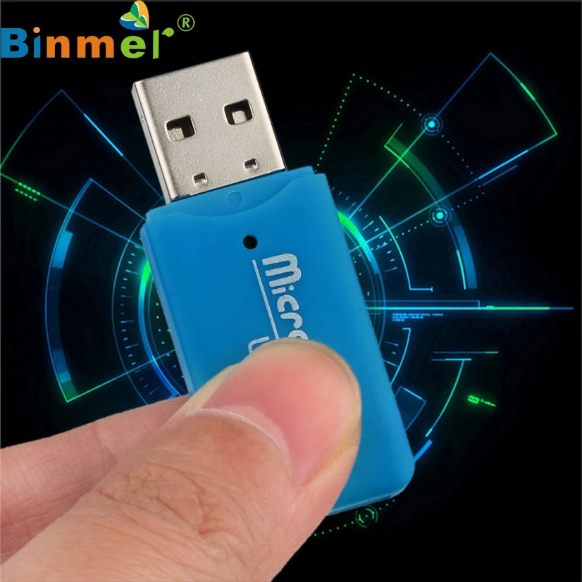 Factory Price Hot Selling High Speed Mini USB 2.0 Micro SD TF T-Flash Memory Card Reader Adapter Drop Shipping Good Quality | Компьютеры и