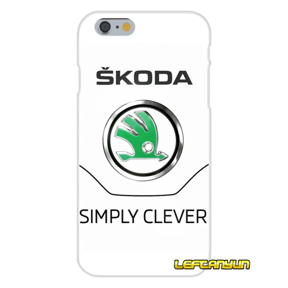 Автомобиль Skoda логотип Тонкий силиконовый чехол для телефона samsung Galaxy S3 S4 S5 мини S6