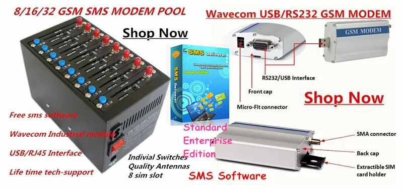 Wavecom fastrack m1306b модем беспроводные модули Q2406B 900/1800 мГц с sms программного