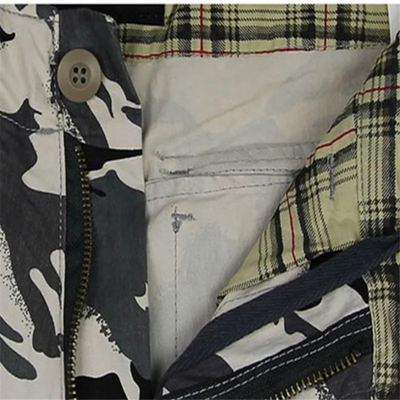 Мужские многофункциональные камуфляжные брюки в армейском стиле мужские